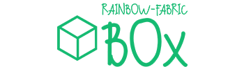 rainbow-fabric box brand logo