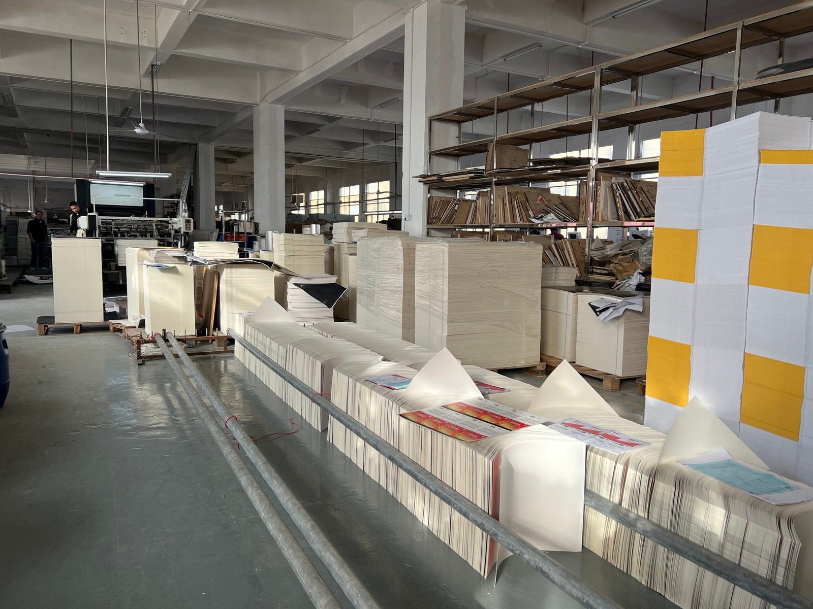 show our raw materials of paper package
